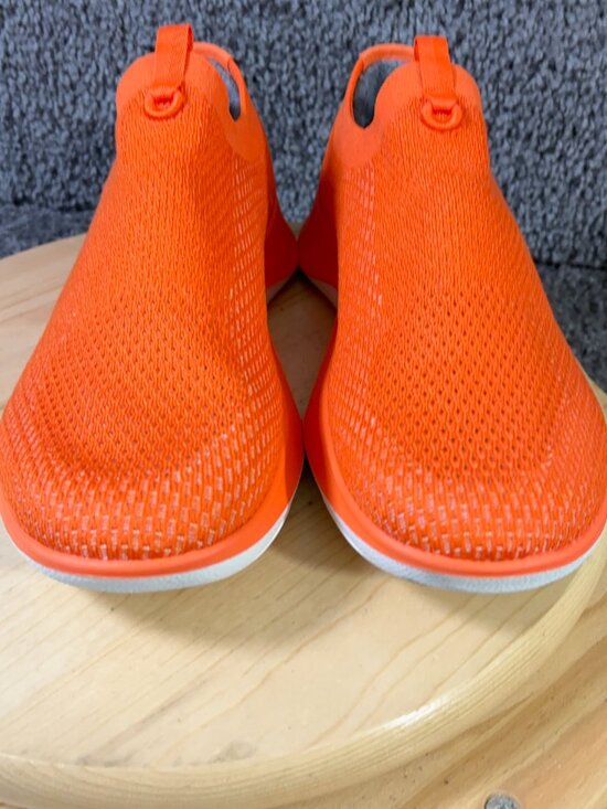 Allbirds Tree Dasher Relay Sneakers Mens Sz 12 Orange Knit Slip On Athletic Shoe main image 4